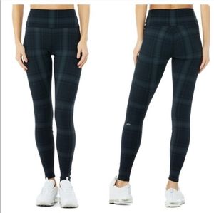 Alo Yoga Vapor Legacy Plaid Legging